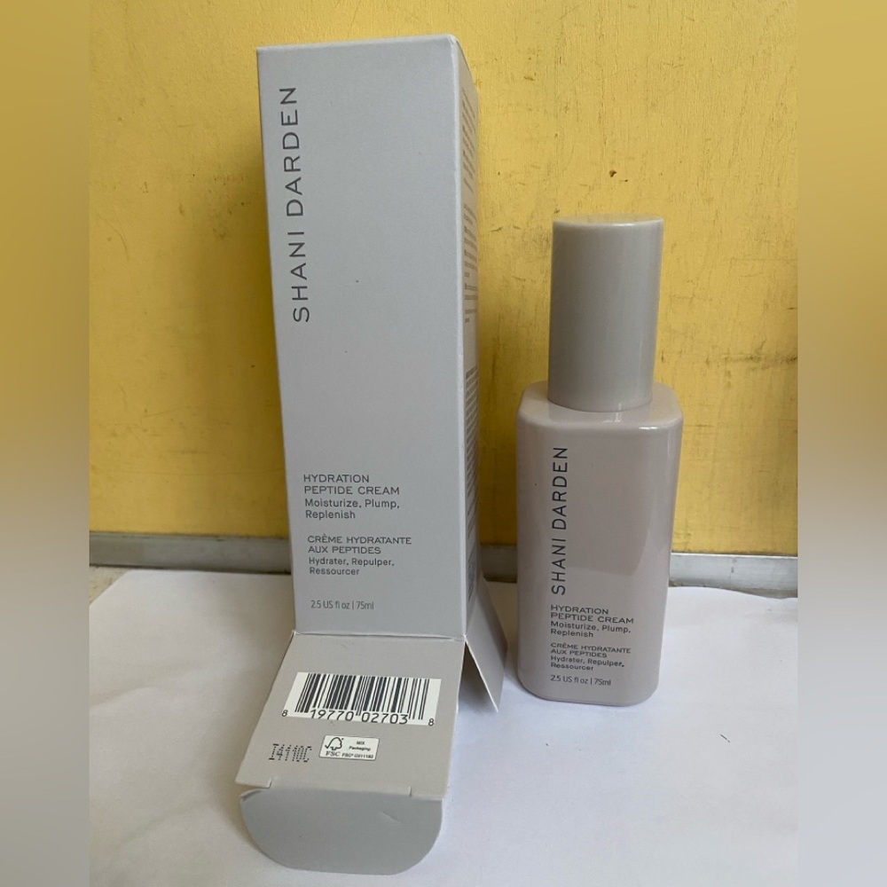 Shani Darden Hydration Peptide Cream brand new never used 2.5 Fl oz